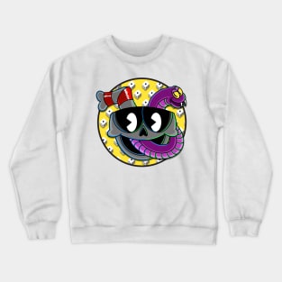 Skullhead Snake Crewneck Sweatshirt